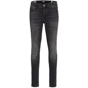 Jack & Jones Junior jongens jeans, zwart denim, 128 cm