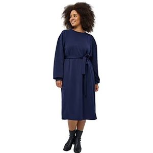 Peppercorn Laila Sweatjurk Curve | Blauwe jurken voor dames VK | Lente damesjurken | Maat 18