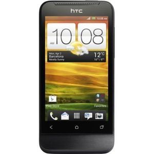 HTC One V 9,4 cm (3.7 inch) 0,5 GB 4 GB single sim zwart 1500 mAh - smartphones (9,4 cm (3.7 inch), 0,5 GB, 4 GB, 5 MP, Android 4.0, zwart)