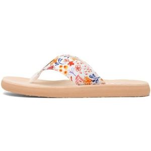 ROCKET DOG Dames Adios Flip-Flop, Wit Multi, 3 UK, Wit Multi, 36 EU
