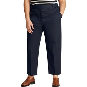 TOMMY HILFIGER Dames CRV CO SLIM RECHTE CHINO WW0WW46085, blauw, 52, Blauw (Donker Nacht Marine), 52