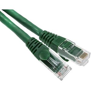RS PRO Ethernetkabel Cat.5e, 2m, groene patchkabel, A RJ45 U/UTP stekker, B RJ45, LSZH