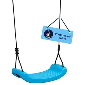 Hudora 72170/00 Kinderschommel, blauw schommelbank van kunststof