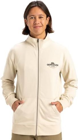 Quiksilver - Simple Surf - Sweatshirt - Beige - Full Zip