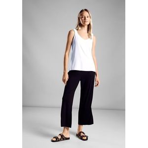 T-shirt met glittertekst, wit, 42