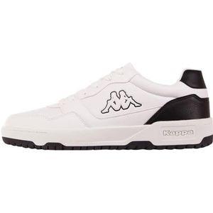 Kappa Deutschland Unisex stijlcode: 243323mf Broome Low Mf sneakers, wit zwart, 42 EU