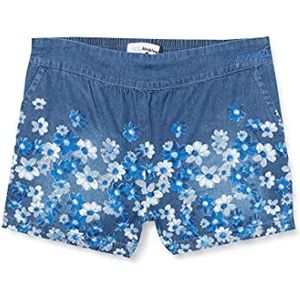 Desigual Denim_Coral Shorts voor meisjes, blauw, 13-14 Jaren