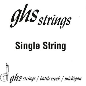 GHS™ Strings »PLAIN STEEL SINGLE STRING - 014 - LOOP END - BANJO« enkele snaren voor banjo - Plain Steel - Loop End - sterkte: 014