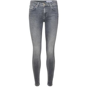 VERO MODA Slim Fit Jeans VMLUX met Biologisch Katoen Medium Grey Denim