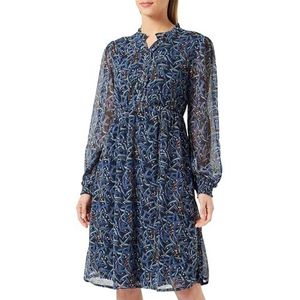 Noppies Damesjurk Foshan Nursing lange mouwen all-over print jurk, Black Olive - N130, 36