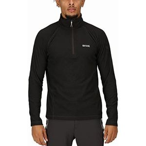 Regatta Heren Montes 1/2 Zip Mini Streep Fleece - Ash - L