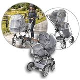 Regenbescherming voor kinderwagen, babyschaal, buggy en sportwagen van reer Regenbescherming voor kinderwagens. Eén maat Regenschutz für Kinderwagen