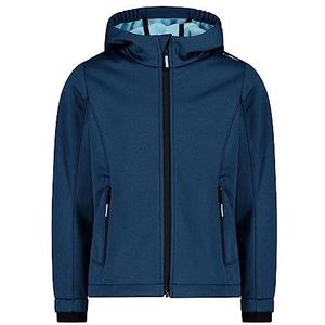 CMP Softshell jas Melange voor kinderen met vaste capuchon - 3a29385n-m Softshelljas Unisex - kinderen en jongeren