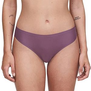 Chantelle Dames Soft Stretch One Size Regular Rise Thong Tangabroek, Myrtle, eenheidsmaat, myrtle, One Size