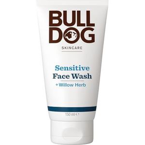 BULLDOG - Skin Care for Men | Sensitive Wash Gel | Moisturising & Soothing Face Cleansing | 150 ml