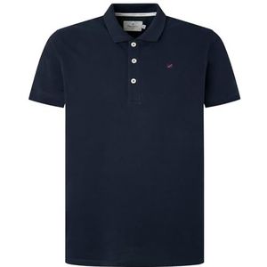 Pepe Jeans Jimmy poloshirt voor heren, Blauw (Dulwich), XS