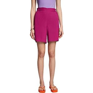 ESPRIT Pull-on shorts, donkerroze (dark pink), 32