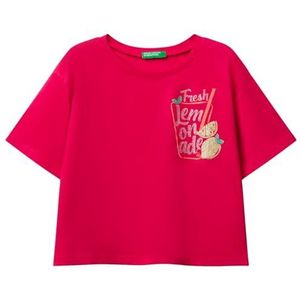 United Colors of Benetton T-shirt, Roze, 160