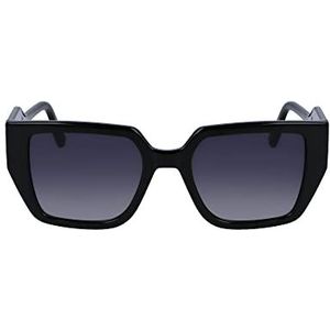 KARL LAGERFELD KL6098S zonnebril, zwart, eenheidsmaat voor dames, Zwart, One size