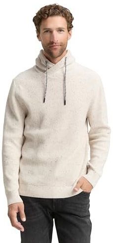 TOM TAILOR - Trui - Navy - Capuchon