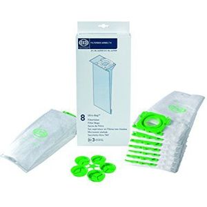 Sebo SBO6629 3,0 ltr ultrazak geschikt voor K-reinigers, doos van 8 stuks, wit, verpakking kan variëren