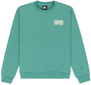 Quiksilver - Graphic Sweatshirt - Fleece Trui - Geborsteld - Regular Fit