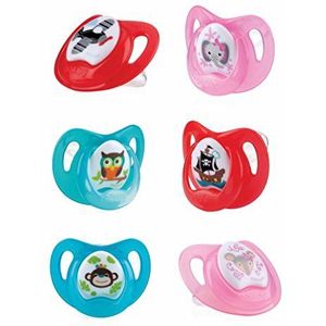 Nûby ID5840MOSN Orthodontische fopspeen 2p, 6-36 m