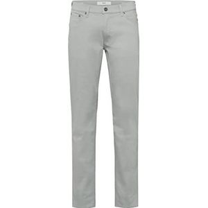 BRAX Heren Style Chuck Modern-Sportive herenbroek zilver, 42W / 32L, zilver, 42W x 32L