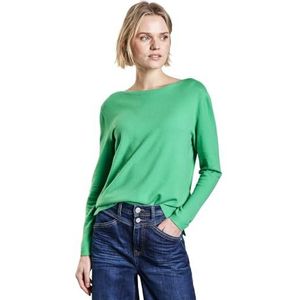 STREET ONE Knuffelige trui, Tendril Groen, 44