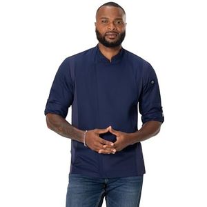 Chef Works Hartford Cool Vent Chef Jas voor heren, Donkerblauw, S