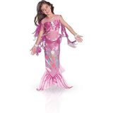 Rubies - Luxe zeemeermin kostuum, 5-6 jaar, roze