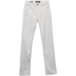 Replay Hyperchino Color X-Lite Chino voor jongens, slim fit, 210 krijt, 10 Jaar