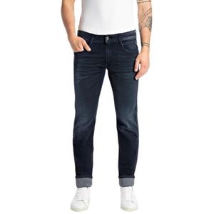 Replay Anbass X-LITE Herenjeans, slimfit, 007, donkerblauw, 36W x 34L