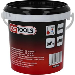 KS Tools - 100.4030 - Vetemmer met zwarte band - 1 kg - voor alle soorten voertuigen