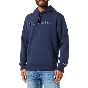 Champion Pullover met capuchon voor heren, NACHT BLAUW, M