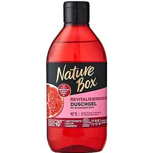 Nature Box Revitaliserende Douchegel met Granaatappelgeur, 250 ml