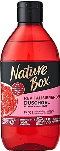 Nature Box Revitaliserende Douchegel met Granaatappelgeur, 250 ml
