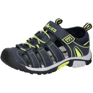 Lico Lian Vs sandalen voor jongens, Marine Lemon, 26 EU