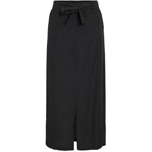 Vila Viprisilla Midi Pencil Rok voor dames, zwart beauty, 38