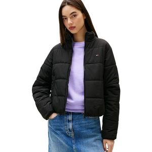 Tommy Jeans Puffer Jacket voor dames, Zwart (zwart), XXS