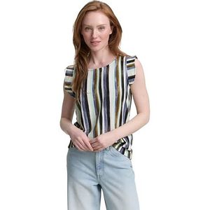 Tom Tailor Denim - Losvallende Top - Vrouwen - Met Volantmouwen