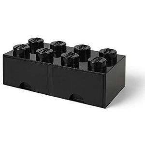 Lego Opberglade Polypropyleen Zwart 500.00mm x 250.00mm x 180.00mm