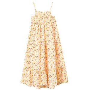 NAME IT Nkfvinaya Strap Maxi Dress Hhhhh Jurk voor meisjes, Créme de Pêche, 122 cm