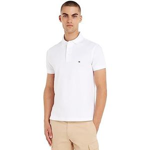 Tommy Hilfiger 1985 Slim Polo Polo heren, Wit, XL