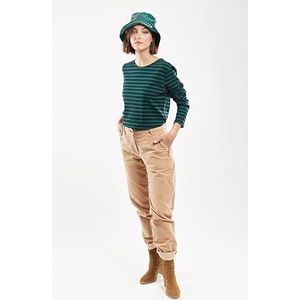 Armor Lux Lesconil gebreide jas voor dames, zwart/pino, XXL