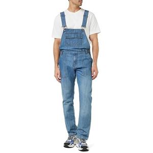 Enzo Overalls voor heren, Lichte Stonewash_B, 30W