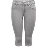 Onlrain Life Reg Sk Knickers DNM Noos, Lichtgrijs denim, XS