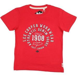 Lee Cooper Jongens T-shirt, marineblauw, 12 Jaar
