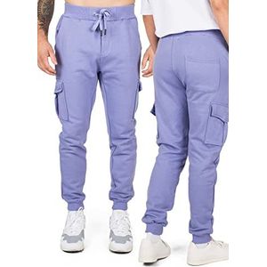 Oversized Heavyweight Cargo sweatpants, joggingbroek, Lavendel, 46