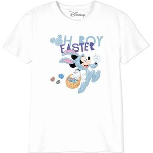 Disney T-shirt voor jongens, Wit, 8 Jaren
